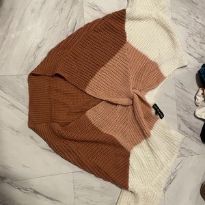 Cropped Sweater Shirt
